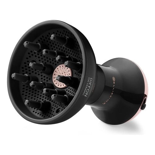 Bellissima imetec diffon ion ceramic, diffusore ad aria calda per capelli ricci, tecnologia ion ceramic, doppio voltaggio, 700 w, 2 combinazioni aria/temperatura, asciugatura delicata senza effetto crespo, impugnatura ergnomica - 8007403119683