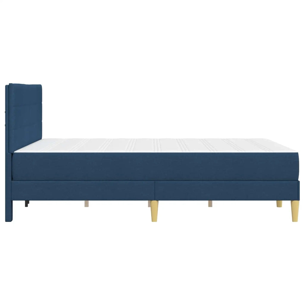 Struttura del letto Blu 140 x 190 cm Poliestere 3414958