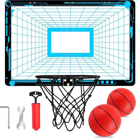 Cestello da parete per bambini - esterno, ingresso, camera - set di gioco completo con accessori
