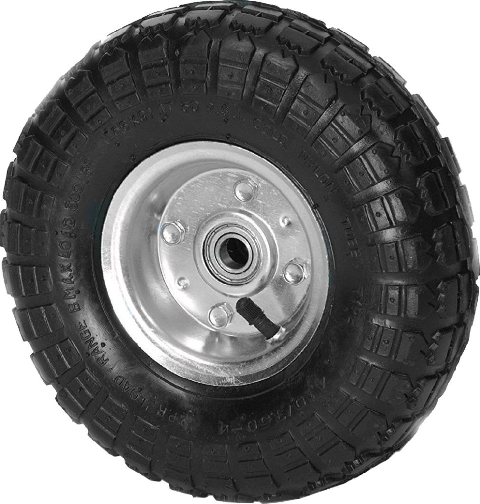 RUOTA PNEUMATICA PER CARRELLI CON DISCO IN ACCIAIO IDEAL STAR 260x85 mm - portata 150 kg - IDEAL STAR