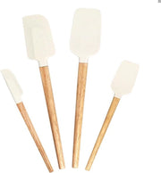 Set di Spatole in Silicone - Resistente al Calore - 4 Pezzi - Leggero per Anticongelanti