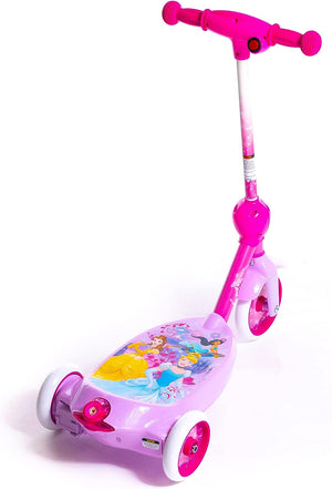 Monopattino Elettrico a Batteria 3 Ruote per Bambini Sparabolle con Licenza Disney Princess