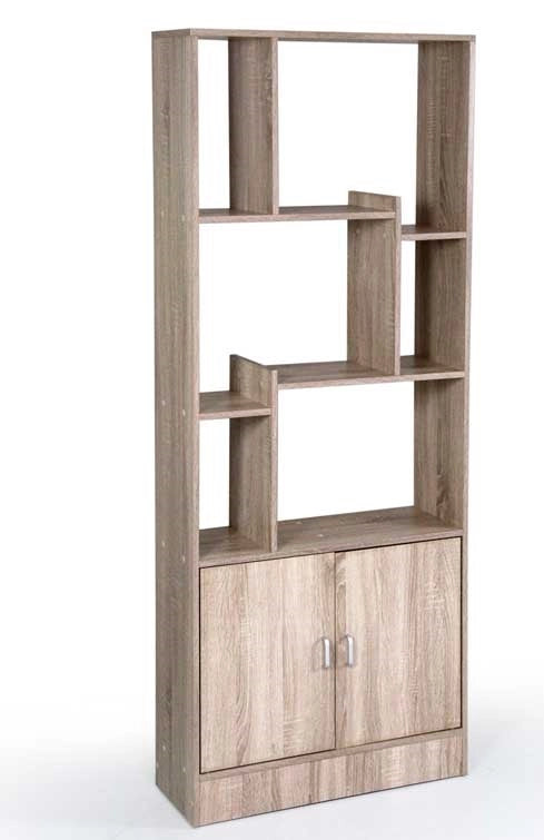 LIBRERIA ERMES  CON 2 ANTE COLORE ROVERE