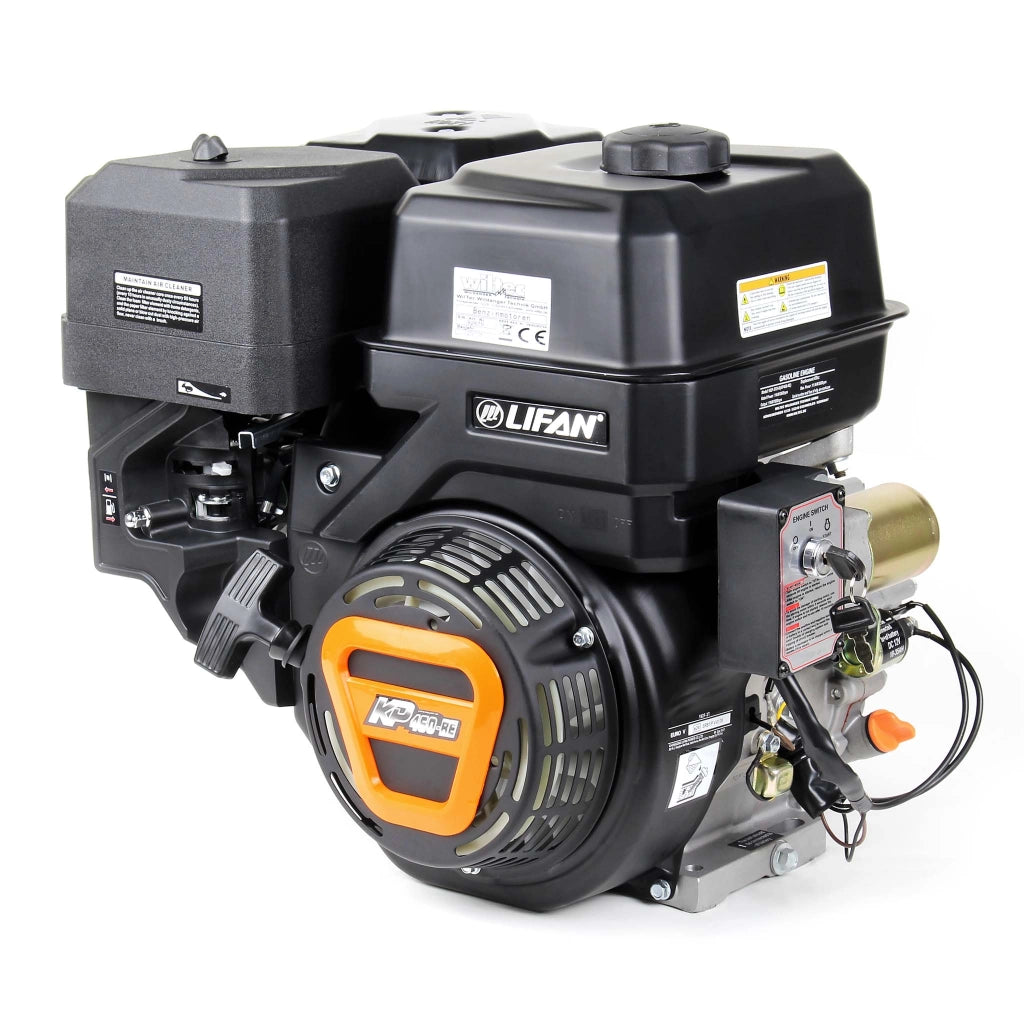LIFAN KP460-RE Motore a benzina 22mm 16,3 CV a 1 cilindro per piastre vibranti e macchine edili