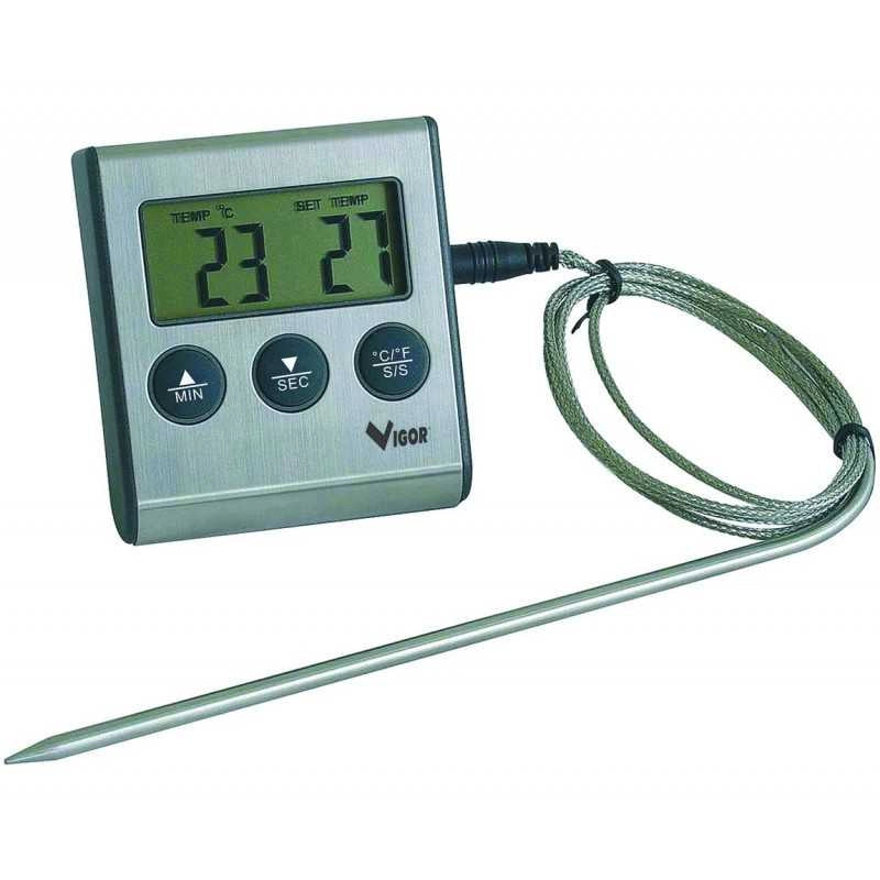 Termometri da Cottura Vigor Mod. Miro' Digitale con Sonda