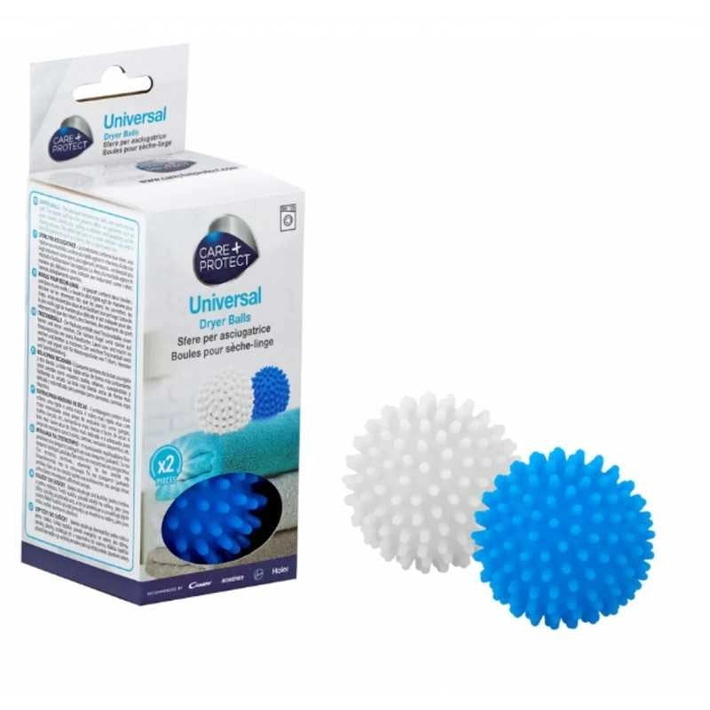 CONF 2PZ CARE   PROTECT PALLINE PER ASCIUGATRICE UNIVERSALI AMMORBIDENTI FACILE  - Candy Hoover Iberna Zerowatt
