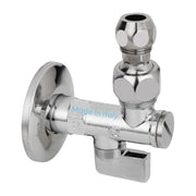 Rubinetto sottolavabo sfera filtro cromato completo con snodo made in italy