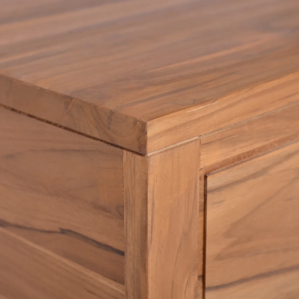 Armadietto da Bagno a Parete 60x45x30 cm Legno Massello di Teak 320437