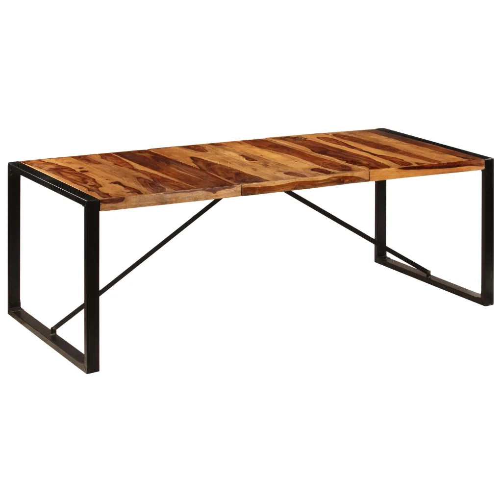 Tavolo da Pranzo 220x100x75 cm Legno Massello di Sheesham