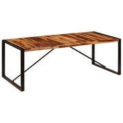 Tavolo da Pranzo 220x100x75 cm Legno Massello di Sheesham