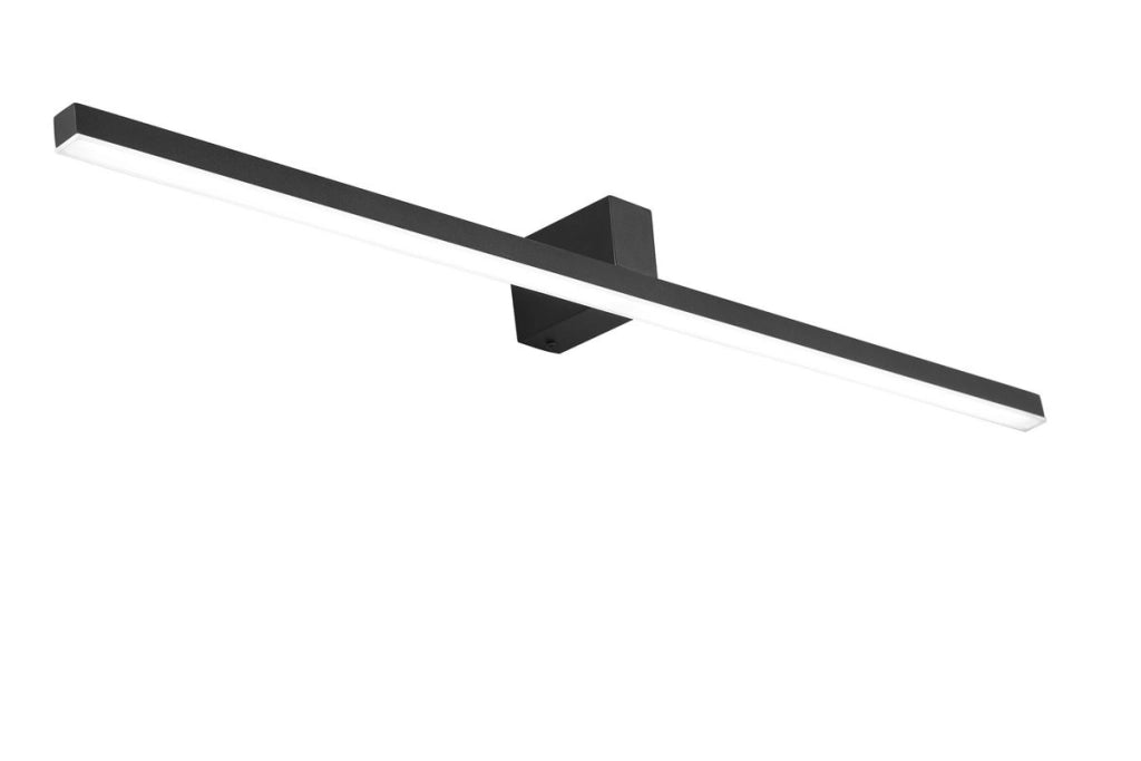 Applique bagno Nevada XXL LED 32W 4000K nera IP44 Prestige