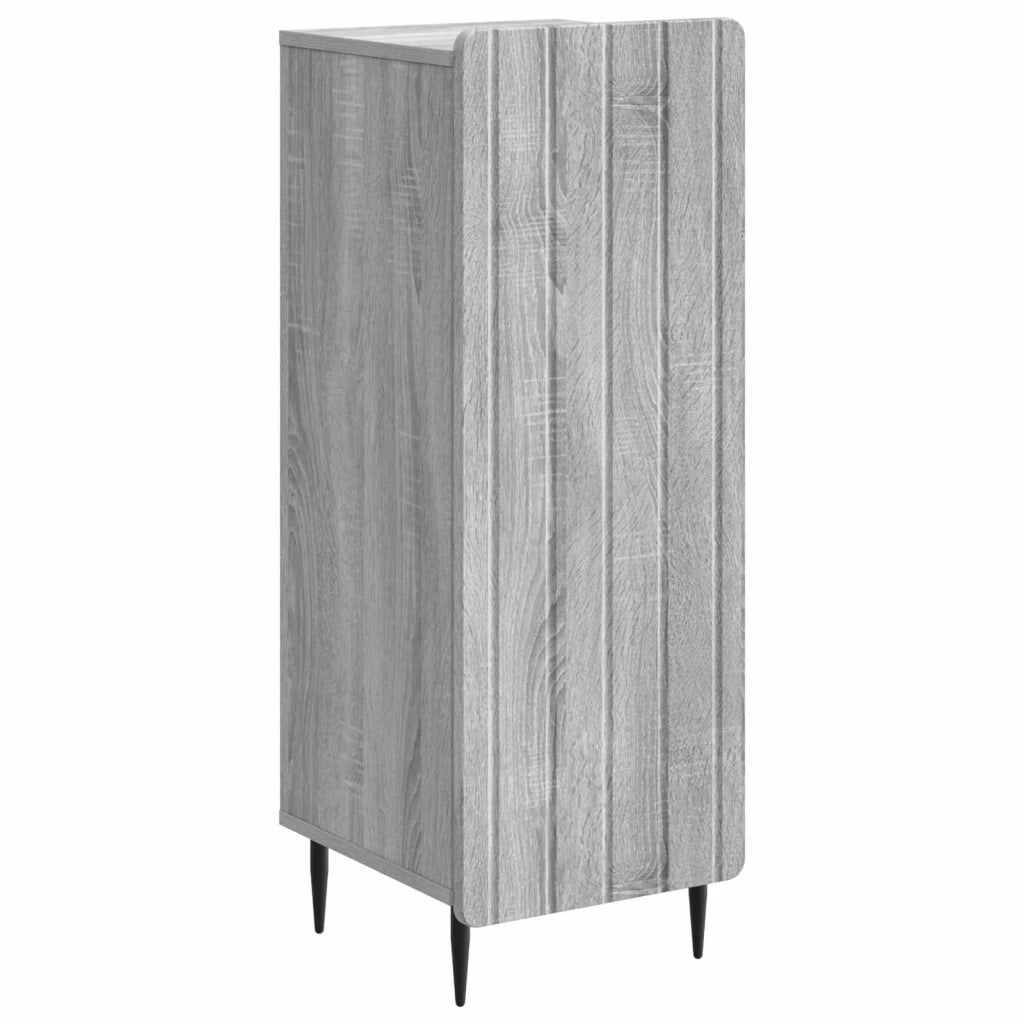 Credenza Grigio Sonoma 34,5 x 33 x 92 cm Legno ingegnerizzato