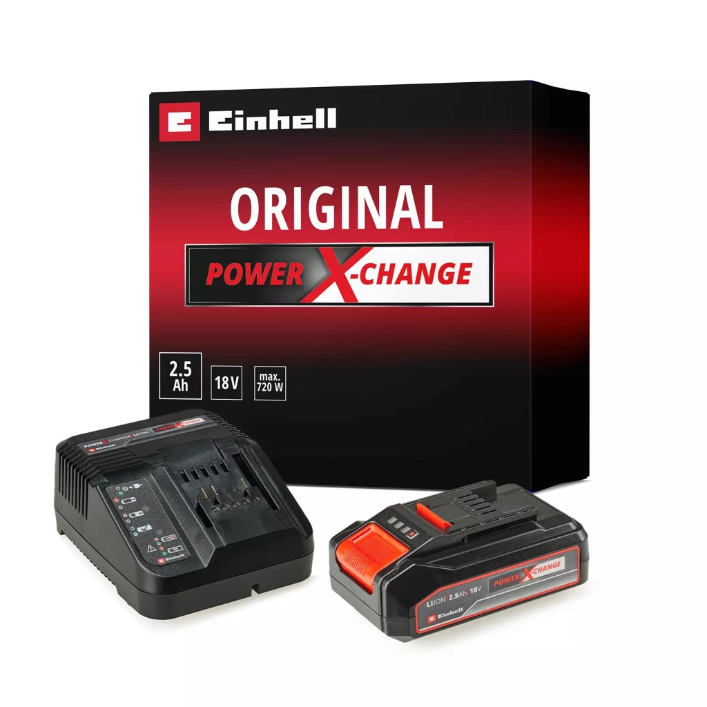 Einhell STARTER KIT BATTERIA 18V 2,5AH PXC CON CARICABATTE