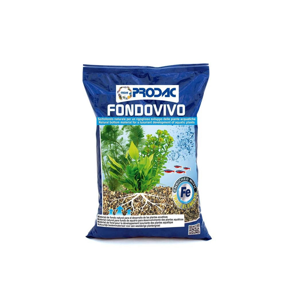 Prodac Fondo Vivo  - Terriccio in Argilla Porosa Ricco di Oligoelementi + Minerale Ferroso Formato: 10 L