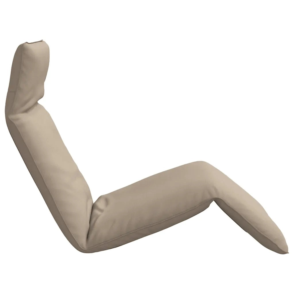 Sdraio da giardino | Lettino Pieghevole Tortora 175x54x8,5 cm in Tessuto Oxford
