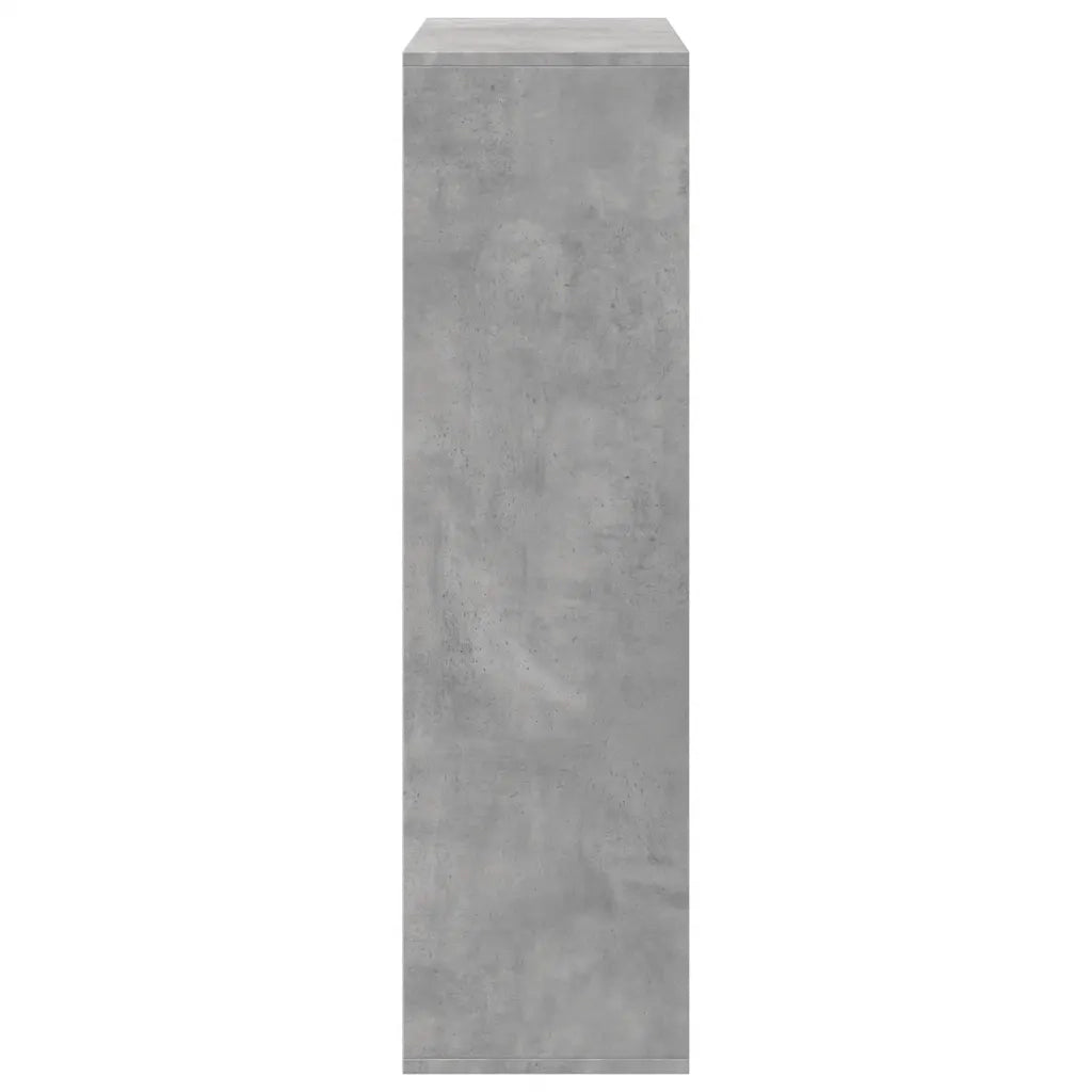 Libreria Divisorio Grigio Cemento 69,5x29x103,5cm in Truciolato 858015