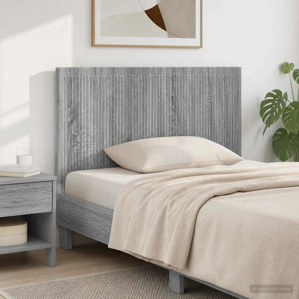 Testiera da Muro EDE Sonoma grigio Legno ingegnerizzato 896101