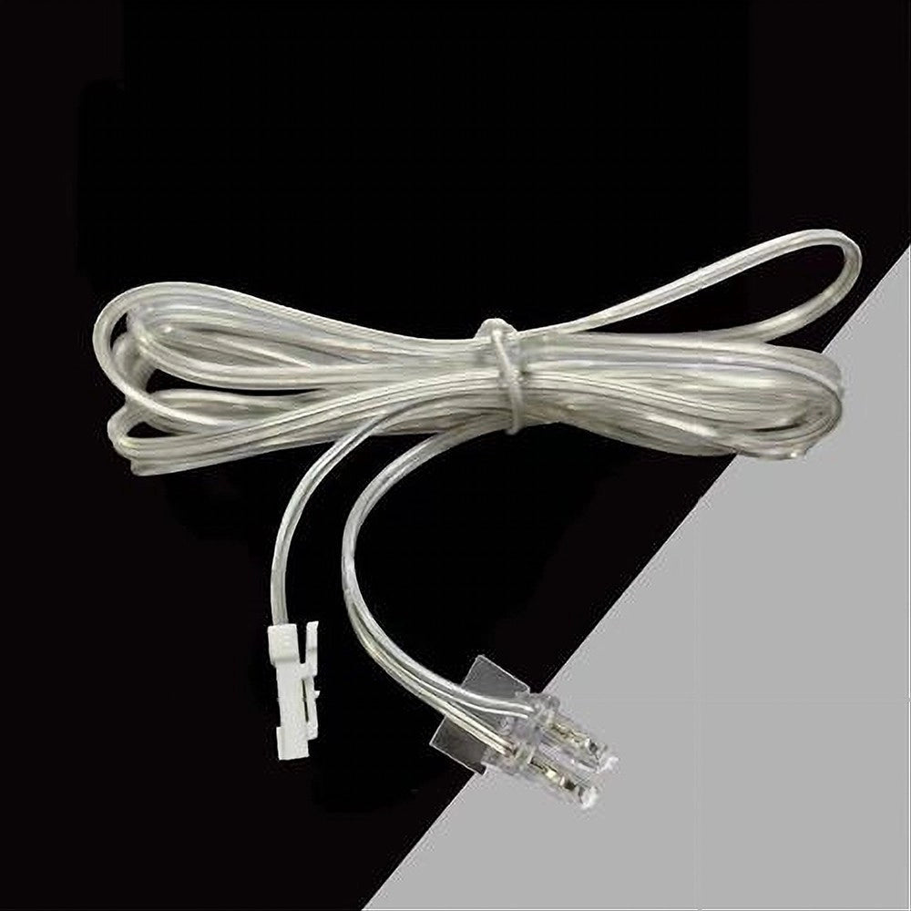 Trade Shop - Cavo Di Collegamento Strip Led Alimentatore Per Serie Qs 2mt Ip20 S-12v-2025-120 -