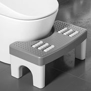 Toiletkruk per Improvamento della Postura, Opvougbare Toiletkruk Grigia, aiuta contro la Costipazione, l'Ambieni e il Sindrome dell'Intestino Irritabile, Grigia (Gray01)