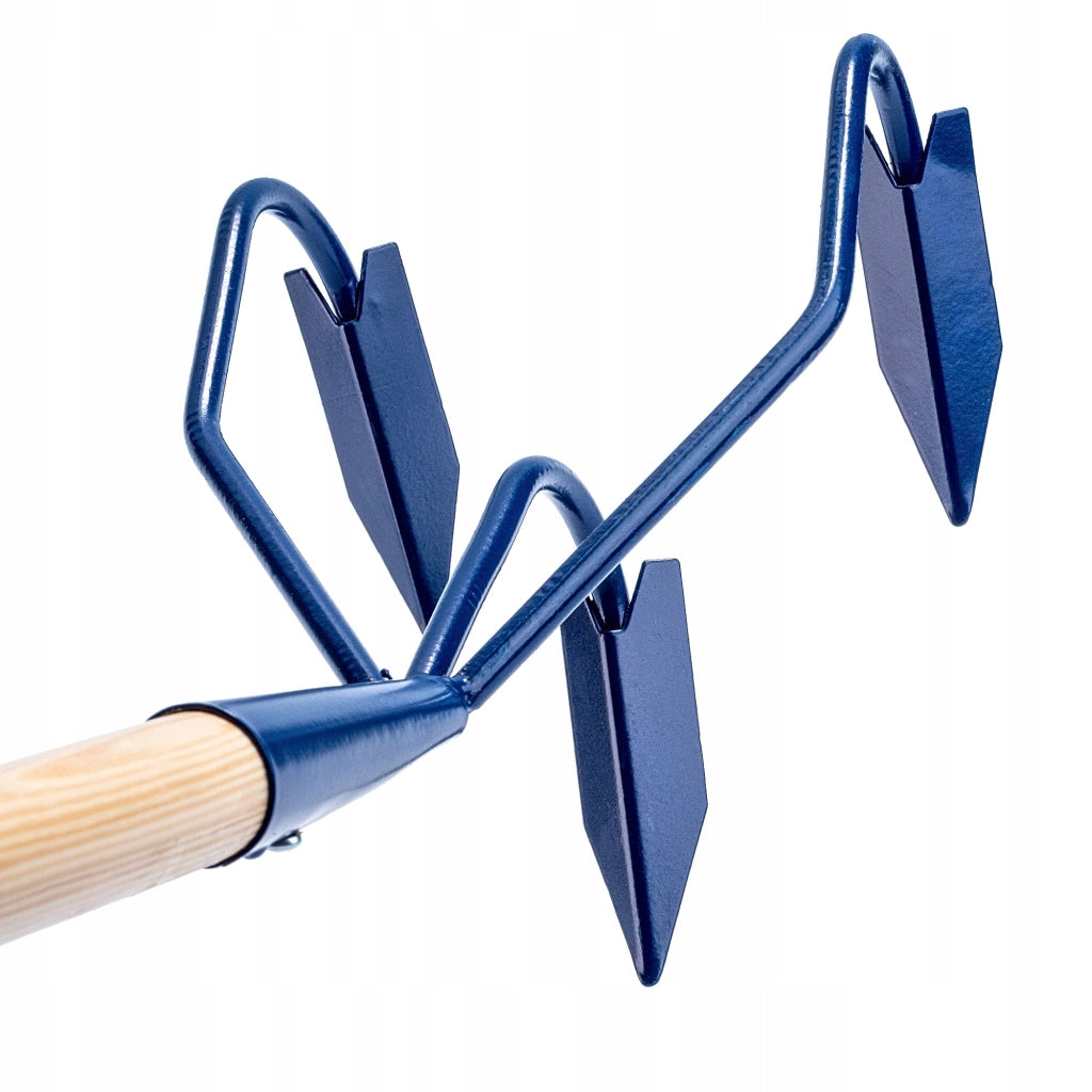 KADAX Coltivatore manuale per terreno, allentatore per giardino, 170 cm, artigli robusti