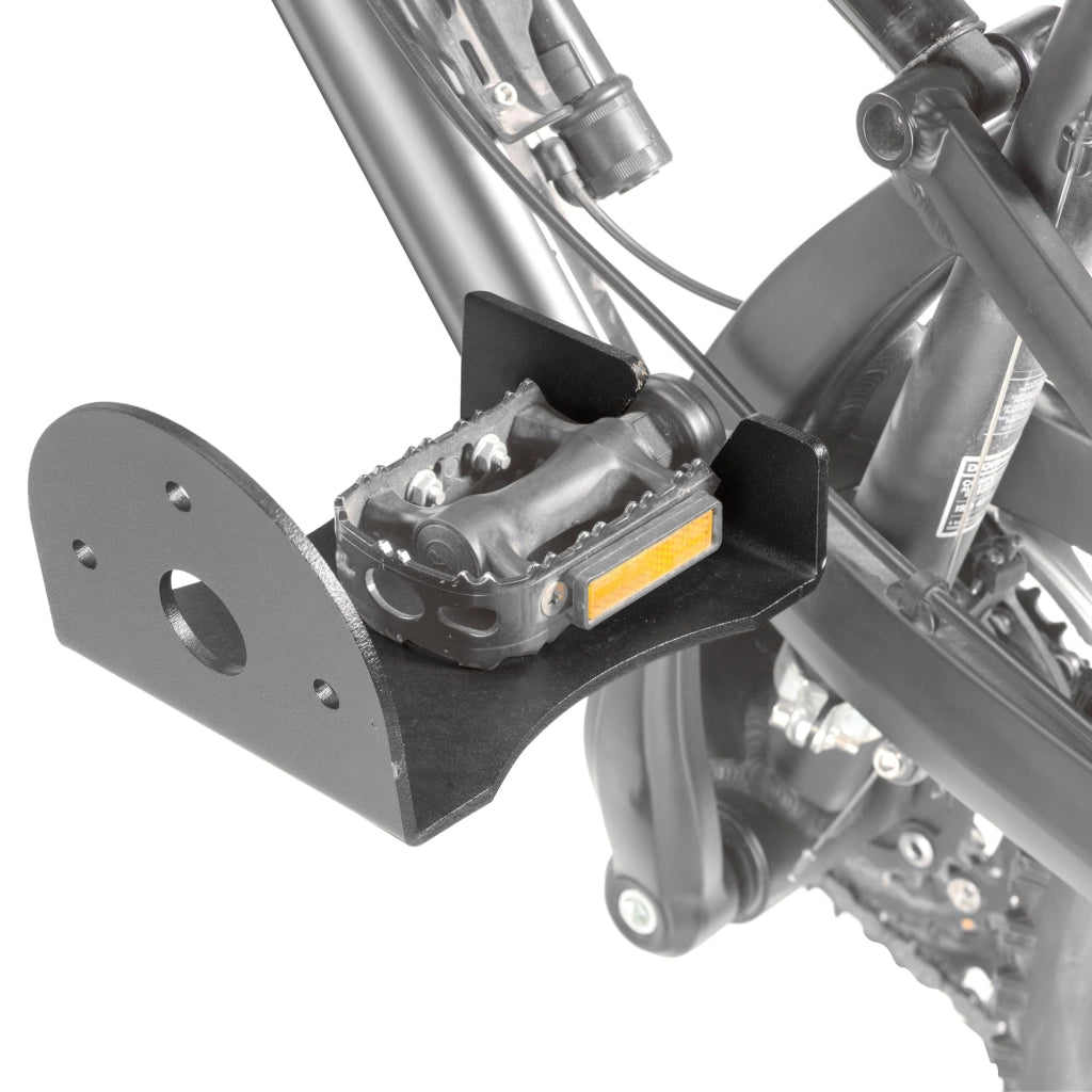Andrys Porta Biciclette a Parete - 2 Guide per Ruote e 1 Gancio per Pedale