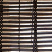 Tapparella in Listelli di Bambù 100x160H cm Midollino Marrone Scuro con carrucola Marisa