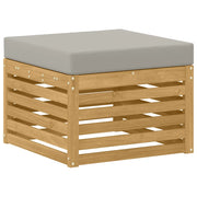 Poggiapiedi da Esterno Legno di Acacia Massello Bianco CFW4077525