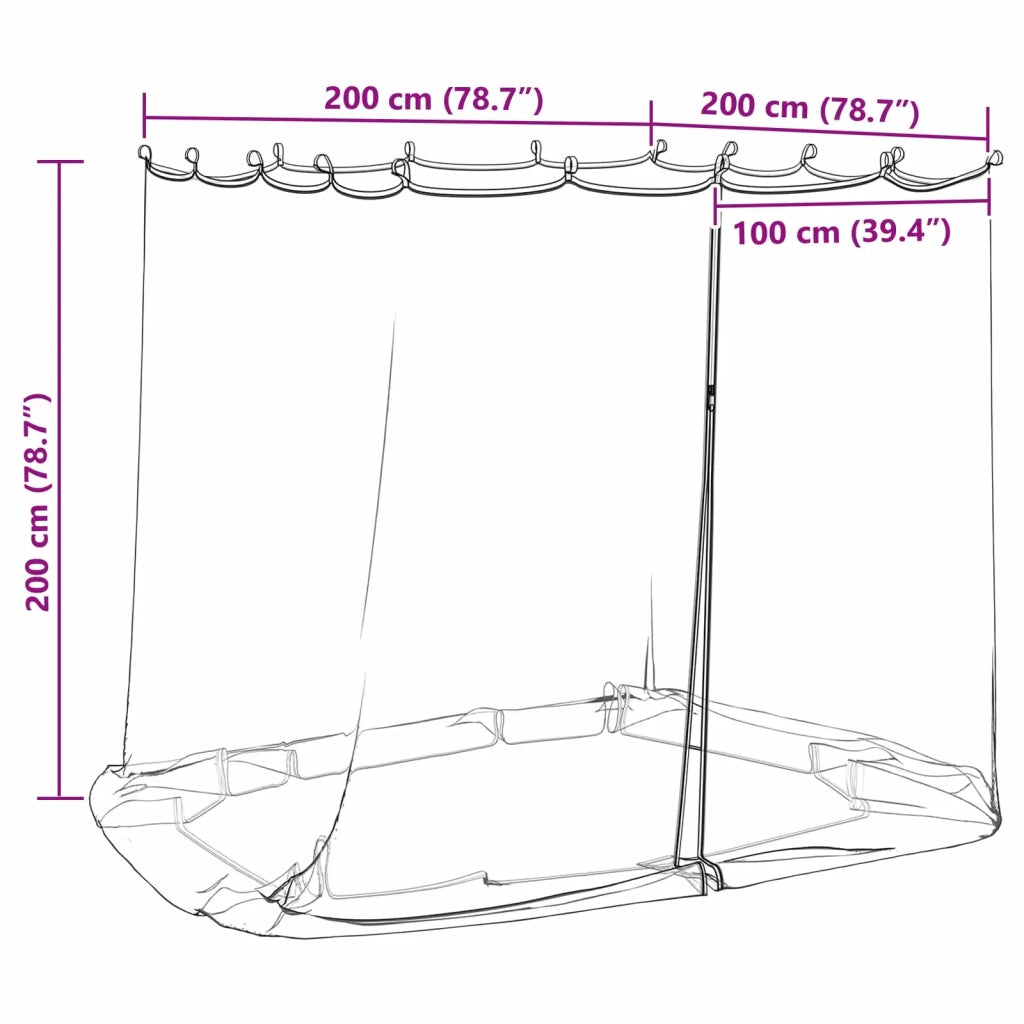 Rete per zanzare per gazebo 220 a maglia 220 mesh Bianco 42033548