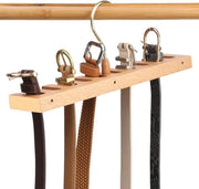 Riemhaak perpendicolare in legno per armadio - 10-ganci riempimento in legno