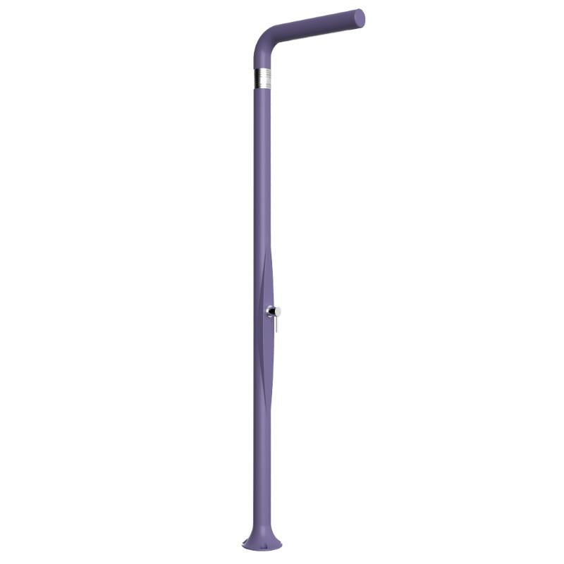 Doccia Tradizionale In Polietilene Funny Yang Con Miscelatore Colore Viola Cv-T205/4005