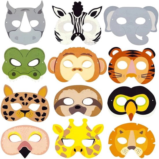 12 maschere da delfino per bambini maschere da delfino per bambini maschere da delfino per bambini per feste di compleanno e party di tema decorazioni e accessori