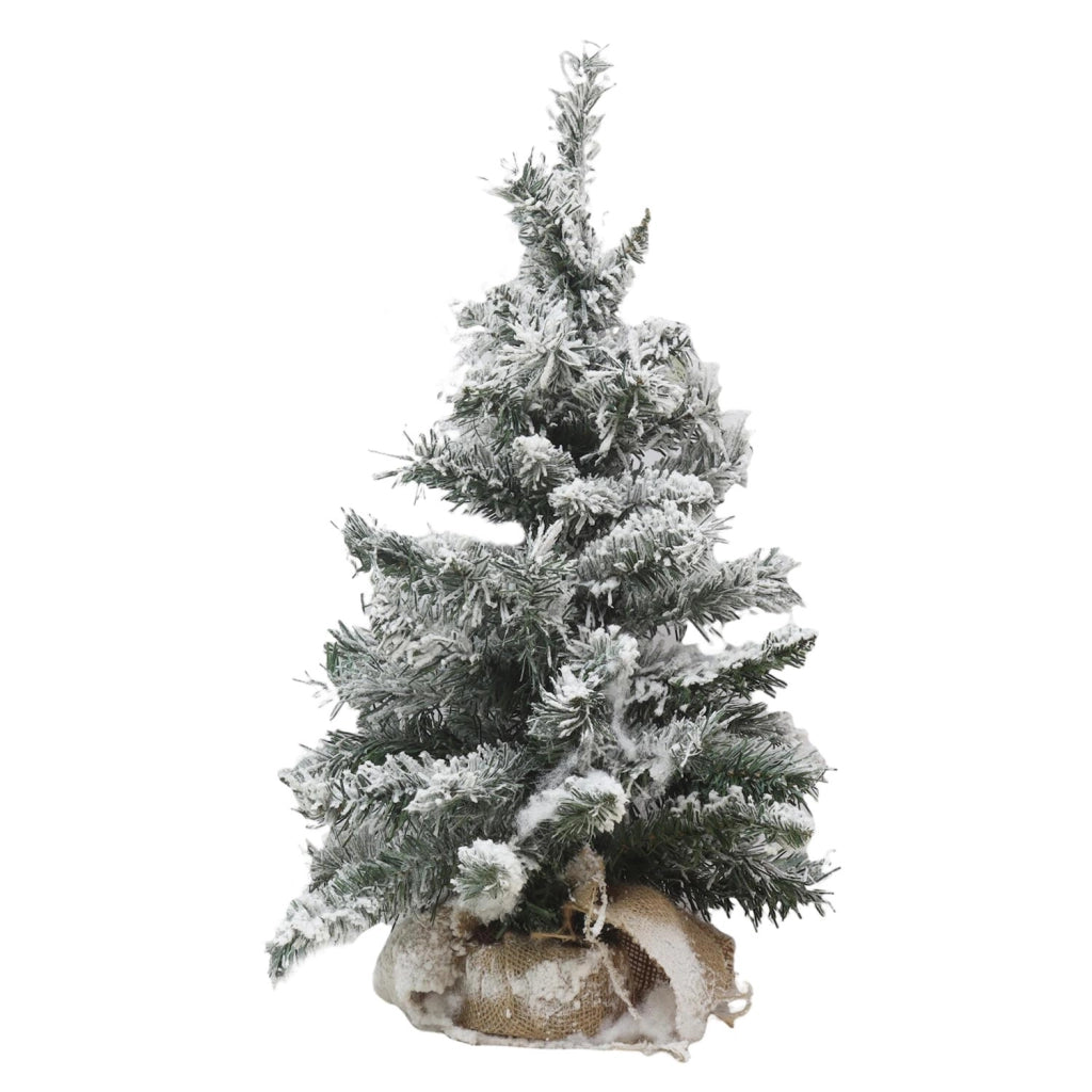 MAURY'S ALBERO DI NATALE JUTA 60 CM INNEVATO