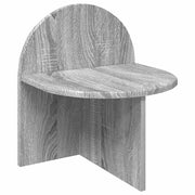 Comodino | Armadio da Notte | Mobiletto da notte Sonoma grigia 40 x 35,5 x 45,5 cm Legno ingegnerizzato