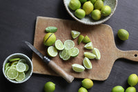 Pianta di Lime Limetta di Tahiti in vaso foto reali