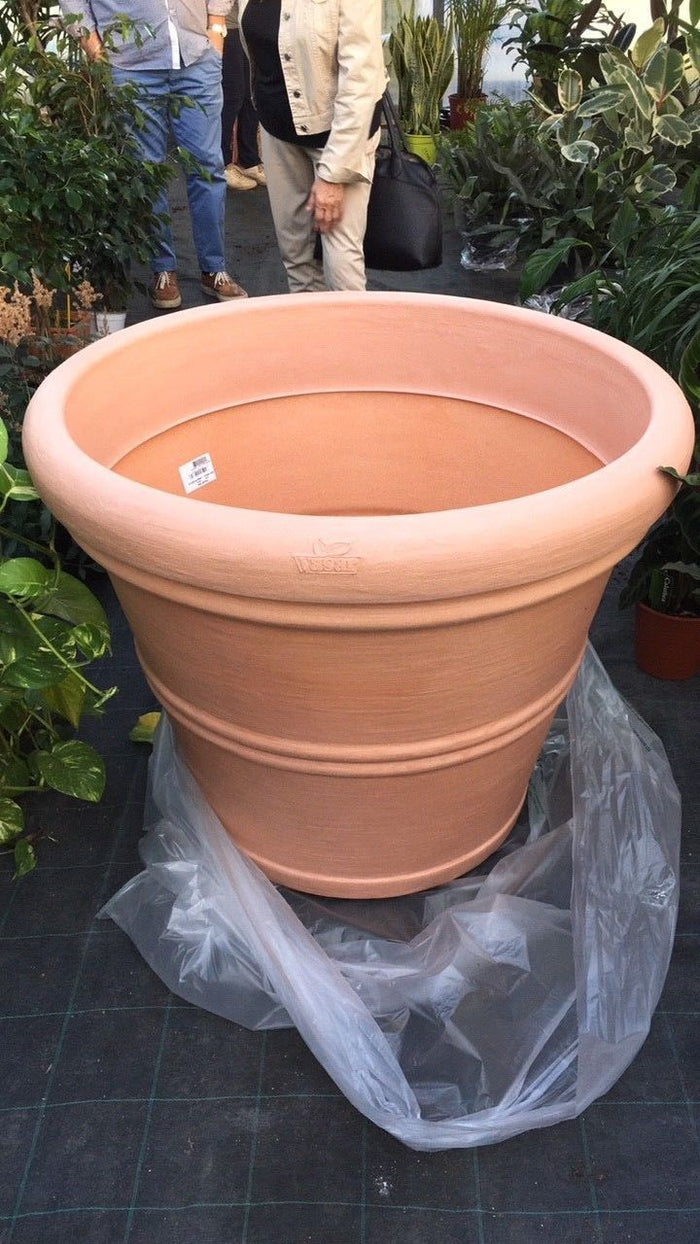 Vaso Resina rotazionale campana Tondo Jesolo 110 Vasar Telcom grandi dimensioni