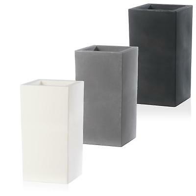 Vaso ALTO QUADRATO  80CM CUBE TOP - Linea Cromia by Monacis
