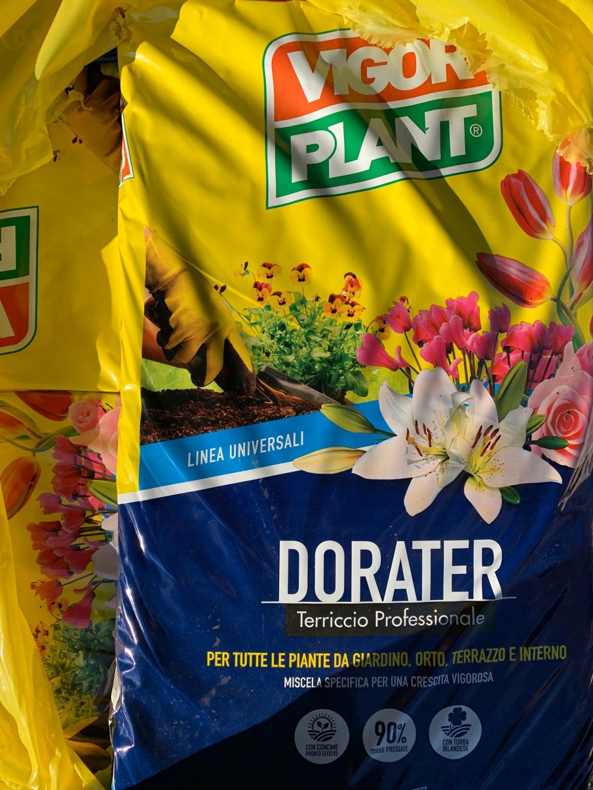 Terriccio universale vigorplant dorater 70 Lt