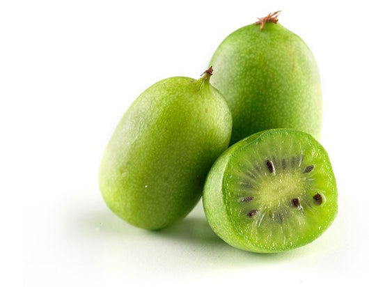 Pianta di Kiwi Actinidia Arguta Weiki mini kiwi senza pelo foto reali H 110cm