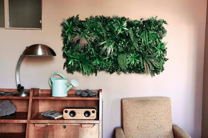 PANNELLO JUNGLE SIEPE SINTETICA VERDEMAX VERDECOR DECORO, SIEPE SINTETICA