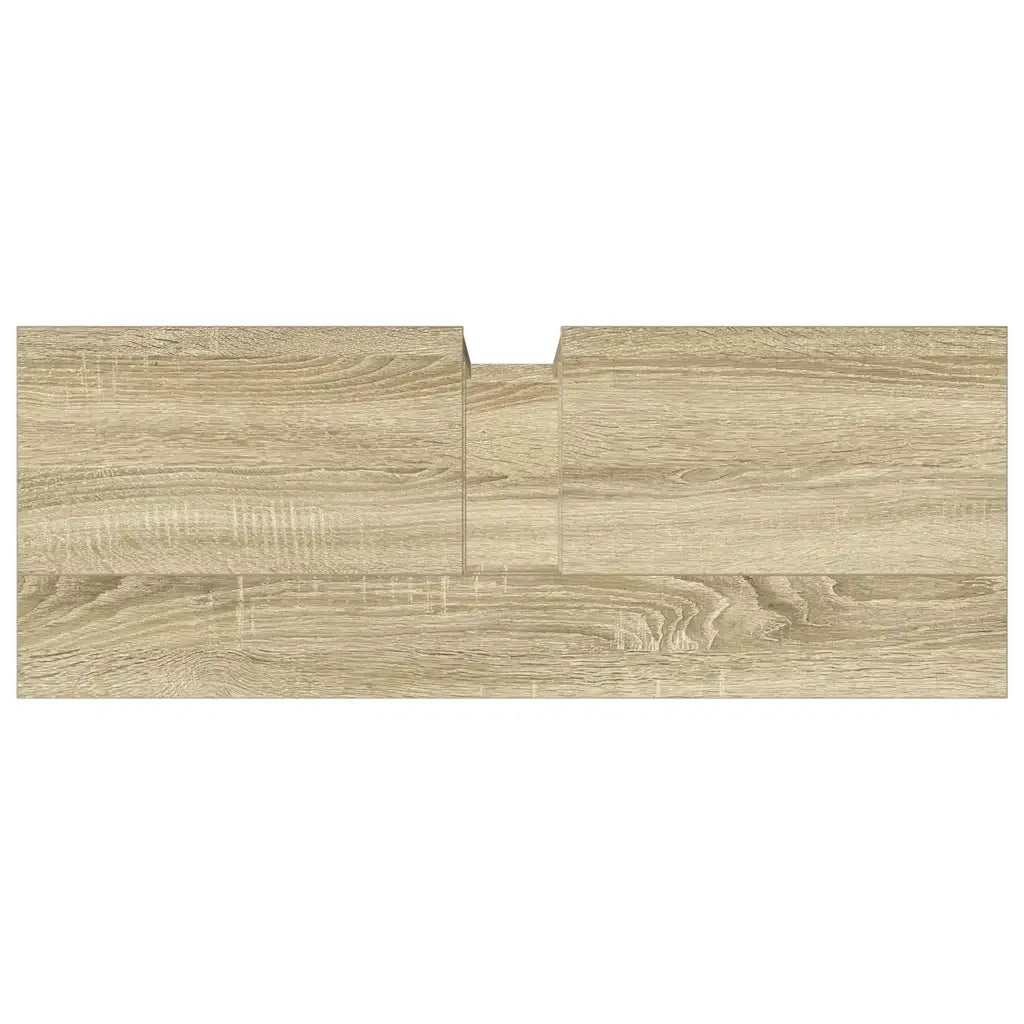 Mobile Lavabo Bagno Rovere Sonoma 80x30x60 cm Legno Multistrato 842442