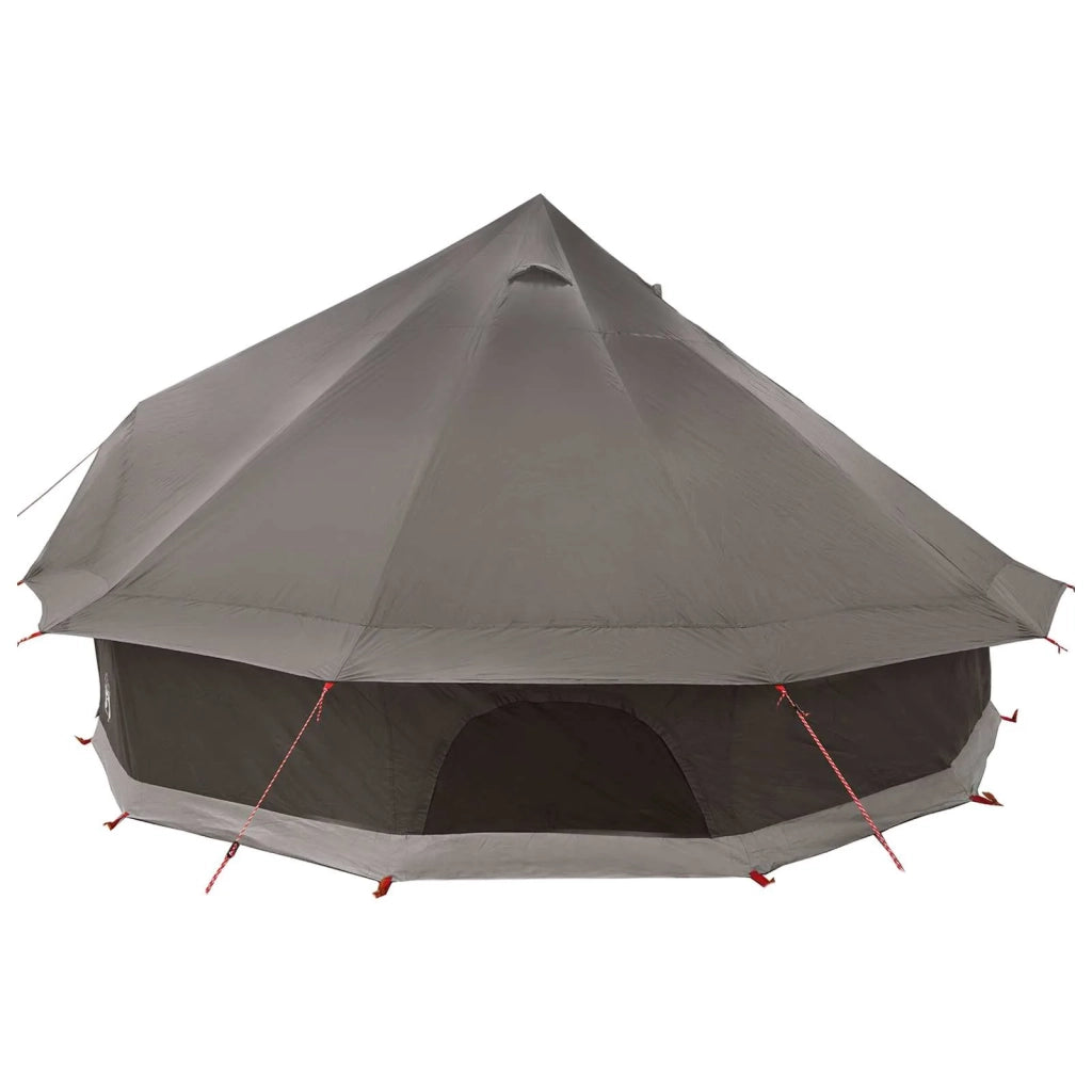 Tenda Tipi con tetto Marrone Grigio 500 x 500 x 300 cm 42029033