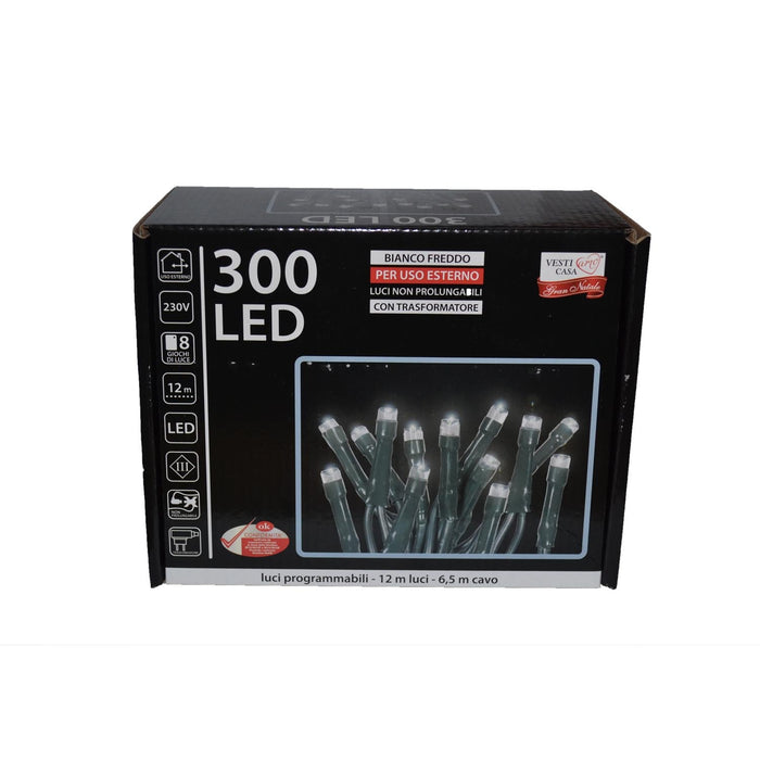 LUCI LED GHIACCIO 300 LED X EST.