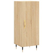 Buffet credenza cassettiera armadio mobile contenitore organizer cucina soggiorno rovere Sonoma 34,5 x 34 x 90 cm legno ingegnerizzato marrone 02_0031546
