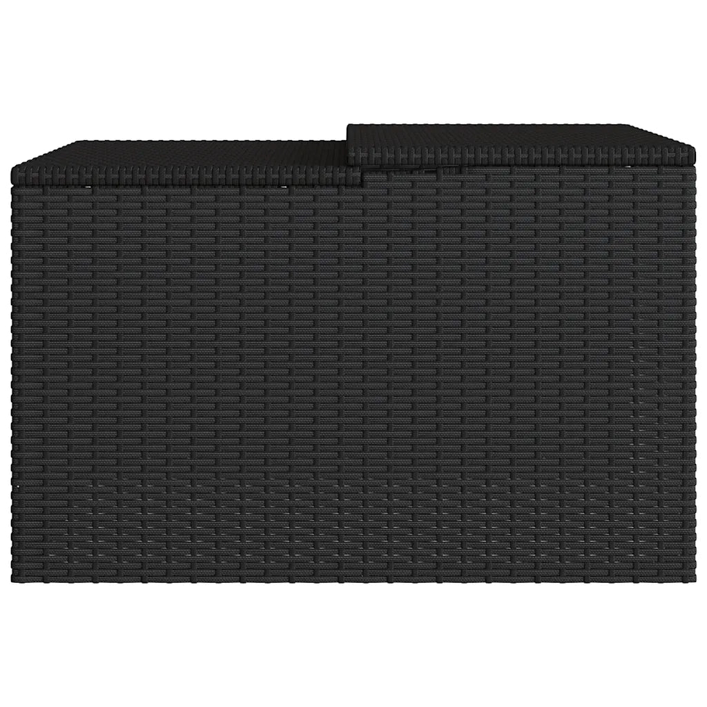 Garage per Robot Tosaerba Nero 86x90x52/57 cm in Polyrattan CFW7622209