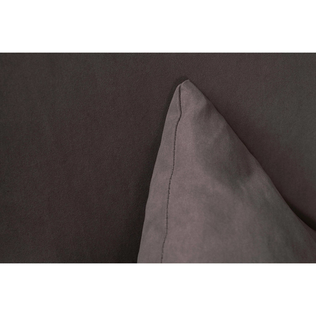 Divano fisso Andreia, Sofa da soggiorno moderno a 2 posti in tessuto , con braccioli e 2 cuscini inclusi, Made in Italy, Cm 125x73h85, Grigio