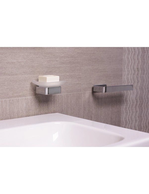 Portasciugamani SOLO in ottone cromato 60 x2,5 x1,3 cm