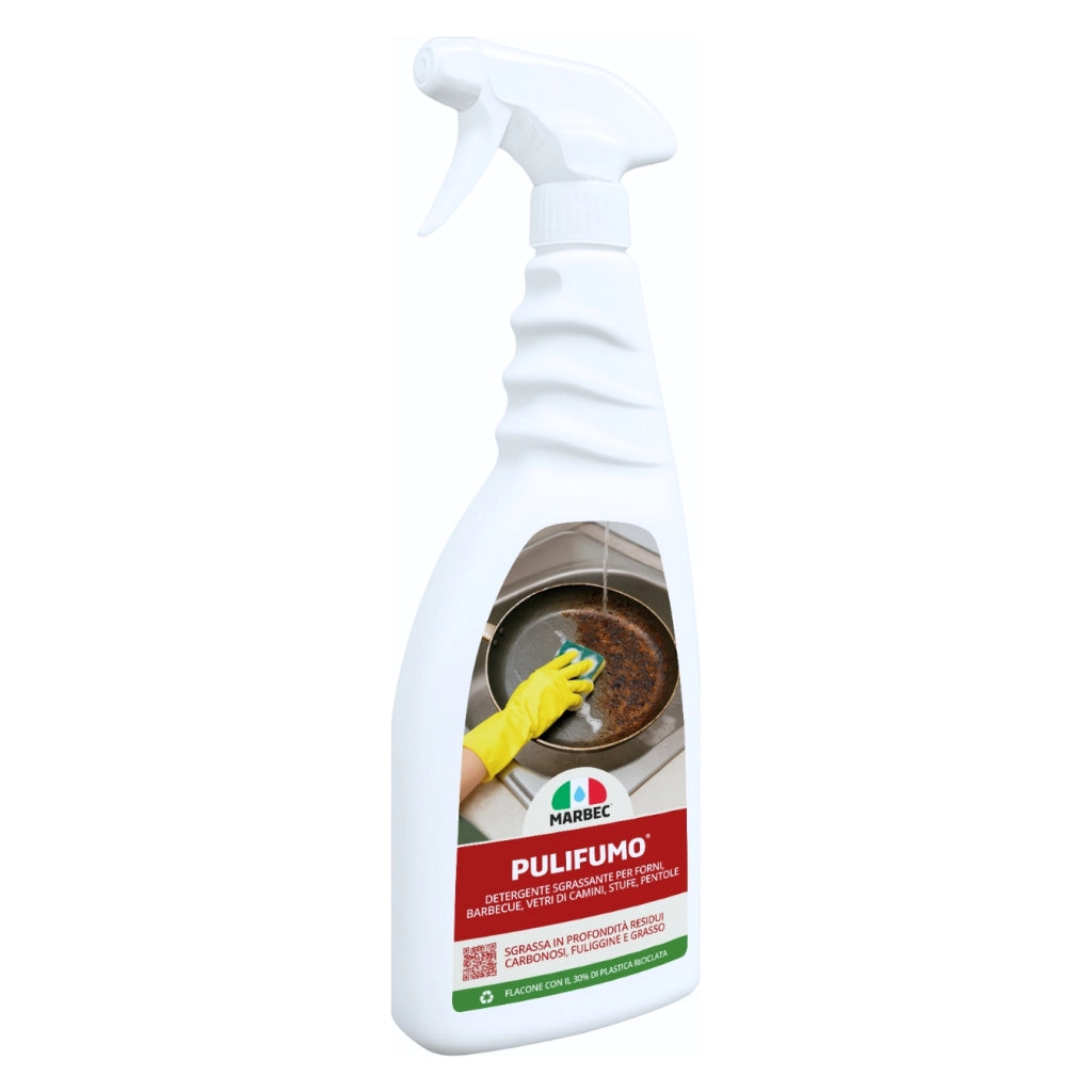 Detergente spray sgrassatore forte per pulizia ordinaria di forni, barbecue, stufe e pirofile MARBEC PULIFUMO® 750ML