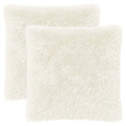 Federa 2 pcs HEERLEN Bianco 60 x 60 cm Fleece PV 912759