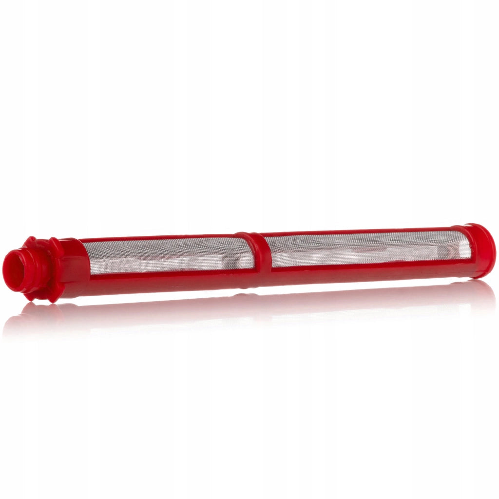 Filtro Paletta 200 Mesh Rosso – Compatibile con Pistole Graco FTX XTR Contractor | Metallo e Plastica, 110mm x 9mm