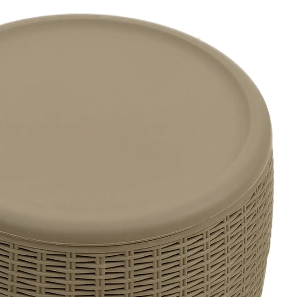 Contenitore da Giardino 4 in 1 Polipropilene Marrone Chiaro CFW1331792